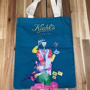 Kiehls Janine Rewell limited edition tote bag-NWOT